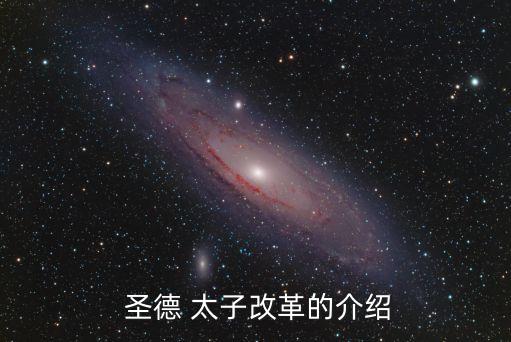  圣德 太子改革的介紹