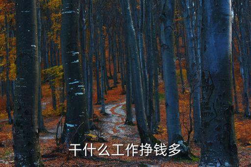 干什么工作掙錢多