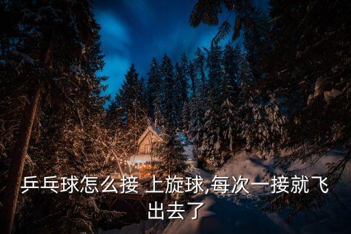 上旋球怎么接,長膠怎么接上旋球?注意事項有哪些?