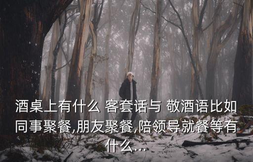 敬酒的客套話,五個小技巧助你成為酒桌達人!