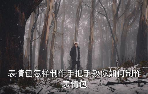  表情包怎樣制作手把手教你如何制作 表情包