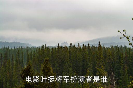 葉挺將軍，電影葉挺將軍扮演者是誰