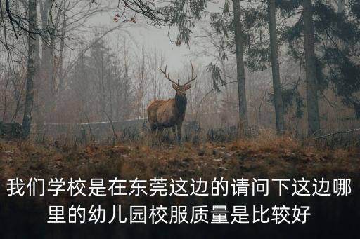 我們學(xué)校是在東莞這邊的請(qǐng)問下這邊哪里的幼兒園校服質(zhì)量是比較好