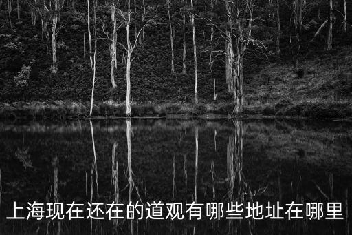 上海現在還在的道觀有哪些地址在哪里