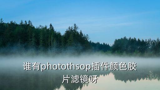 膠片濾鏡，誰有photothsop插件顏色膠片濾鏡呀