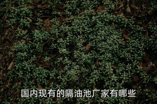 上海市隔油池認(rèn)可名單，國內(nèi)現(xiàn)有的隔油池廠家有哪些
