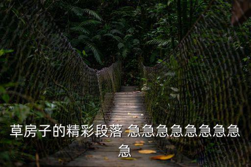 草房子，草房子的精彩段落 急急急急急急急急急