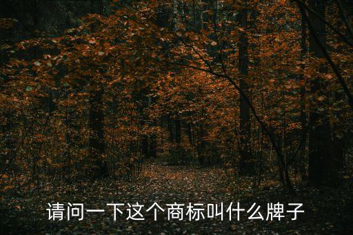 請問一下這個商標叫什么牌子