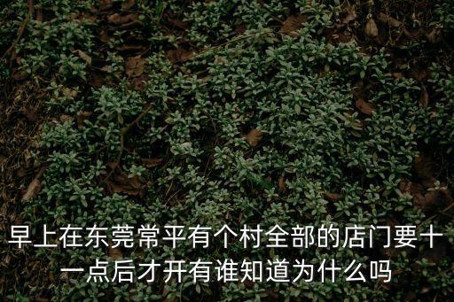 廣東東東莞買早餐讓開門嗎，東莞世博廣場海雅百貨早上幾點開門