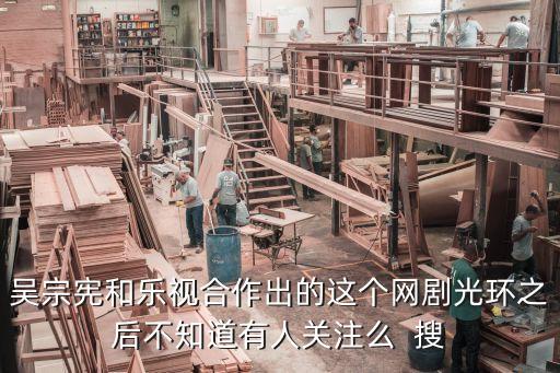 吳宗憲和樂視合作出的這個網劇光環之后不知道有人關注么  搜