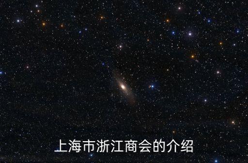 上海市浙江商會的介紹