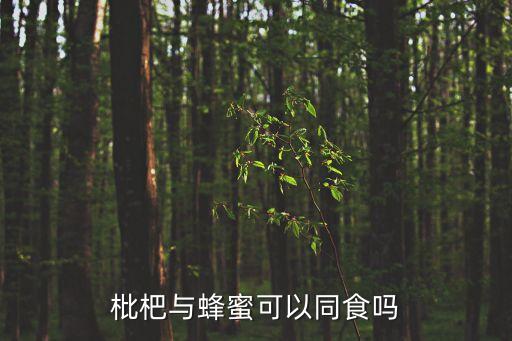枇杷與蜂蜜可以同食嗎