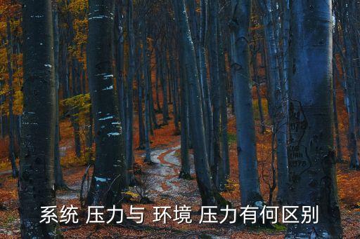 環境壓力,壓力米有助緩解壓力