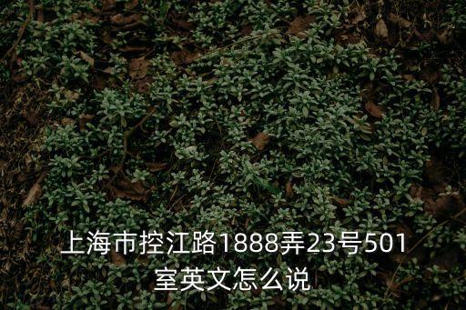 上海市控江路1888弄，上海市楊浦區(qū)控江路1689號是做什么的