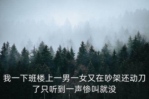 東莞常平一男一女被殺，一男子砍倒一男一女一老太過(guò)來(lái)勸也被砍倒了是什么新聞