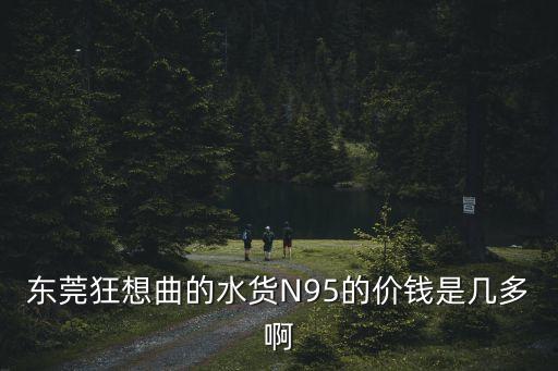 東莞狂想曲的水貨N95的價錢是幾多啊