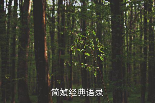 簡媜經(jīng)典語錄，愛的奇跡經(jīng)典語錄