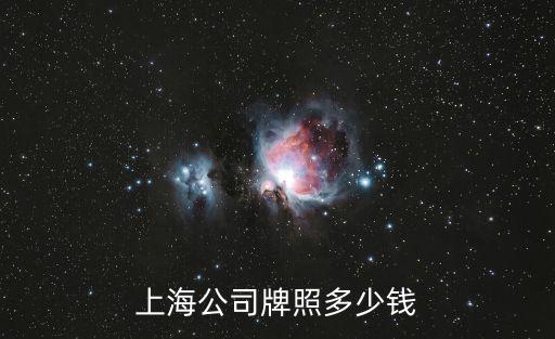 公車牌照上海市場價格，上海市11月公牌成交價多少