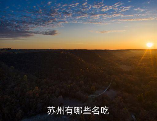 蘇州名吃，蘇州有哪些名吃