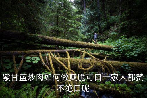 紫甘藍(lán)炒肉如何做爽脆可口一家人都贊不絕口呢