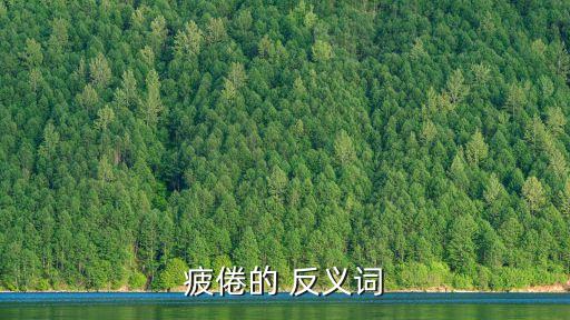 疲倦的 反義詞