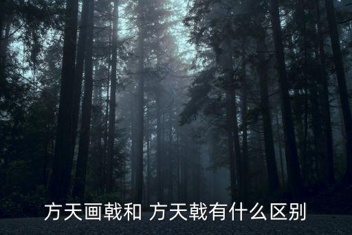 方天戟,方天戟被稱為畫戟因其外形美觀而得名