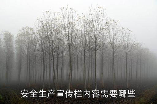 安全生產(chǎn)宣傳欄，安全生產(chǎn)的宣傳欄以什么色調(diào)比較好