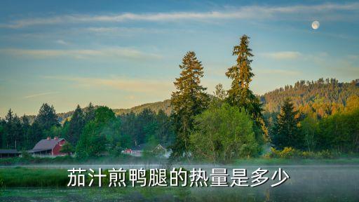 茄汁煎鴨腿的熱量是多少