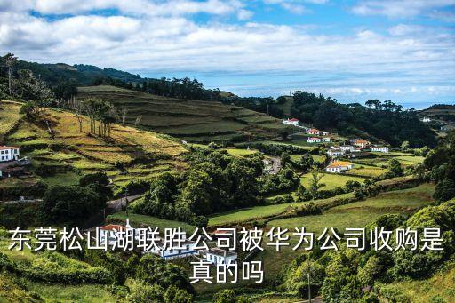 東莞松山湖聯勝公司被華為公司收購是真的嗎