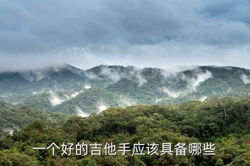 一個好的吉他手應(yīng)該具備哪些