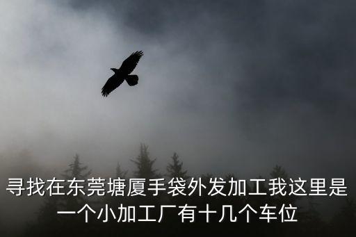 尋找在東莞塘廈手袋外發(fā)加工我這里是一個(gè)小加工廠有十幾個(gè)車位