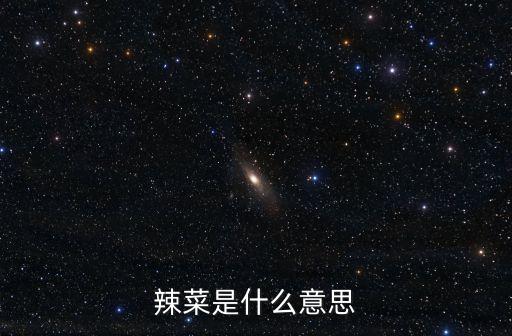 辣菜是什么意思