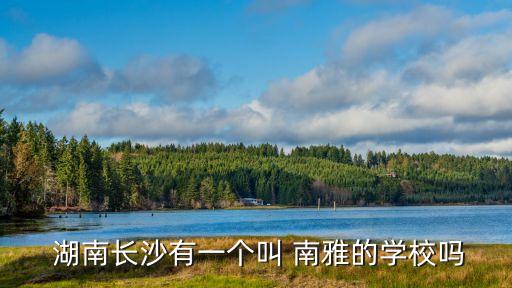 湖南南雅中學(xué),百年名校長沙雅禮中學(xué)改名為長沙南雅中學(xué)