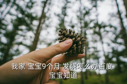 9個月寶寶發燒,寶寶發燒不嚴重可先用物理降溫和曬太陽