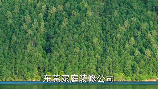 東莞家庭裝修公司