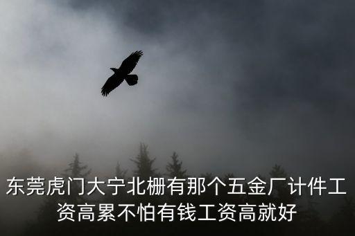 東莞市興耀五金實業，東莞虎門大寧北柵有那個五金廠計件工資高累不怕有錢工資高就好