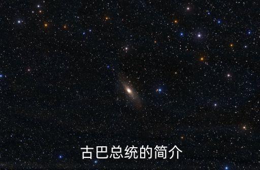  古巴總統的簡介