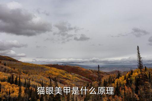 貓眼美甲是什么原理