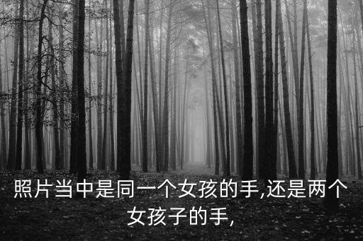 照片當中是同一個女孩的手,還是兩個女孩子的手,