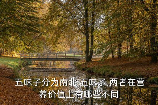 五味子顆粒,五味子南北藥效差別在于澀腸止瀉作用不同