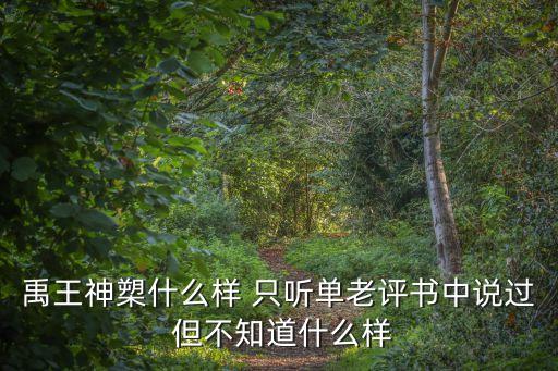 禹王神槊什么樣 只聽(tīng)單老評(píng)書(shū)中說(shuō)過(guò) 但不知道什么樣