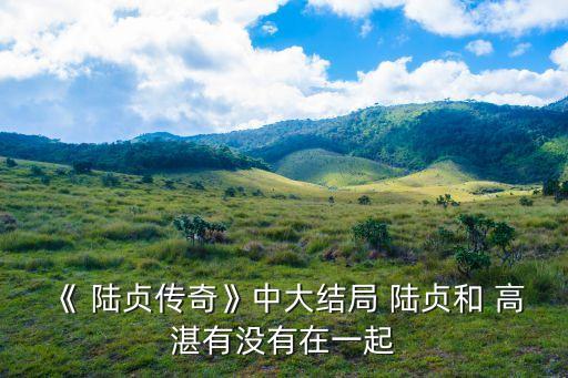 陸貞和高湛睡過嗎,陸貞嫁給政治成為中國歷史上唯一女宰相