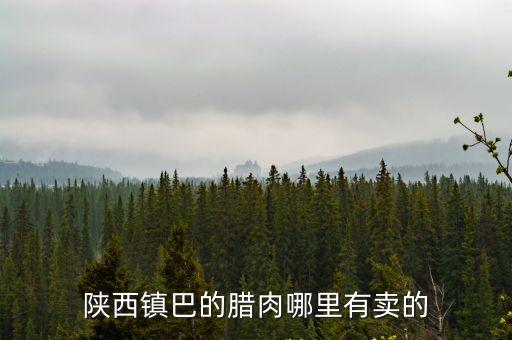 鎮巴臘肉，鎮巴德特產是什么