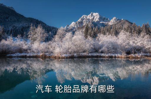 品牌輪胎,automobile輪胎品牌排行榜出爐