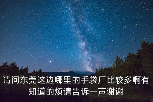 東莞市禾昌手袋，東莞那有好點手袋廠