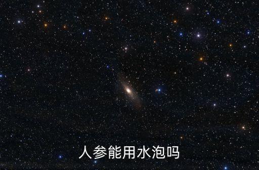人參能用水泡嗎