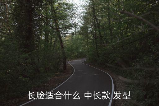 長臉適合什么 中長款 發型