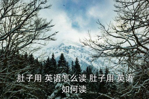肚子的英語,武漢出現第二起疑似病例肚子突出腰帶上