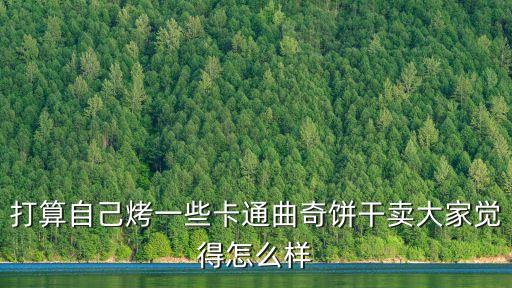 打算自己烤一些卡通曲奇餅干賣大家覺得怎么樣
