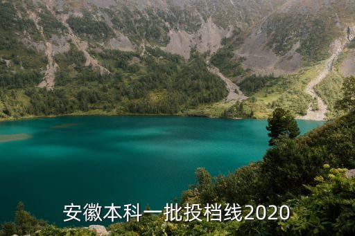 安徽本科線，今年安徽的本科達標線是多少啊